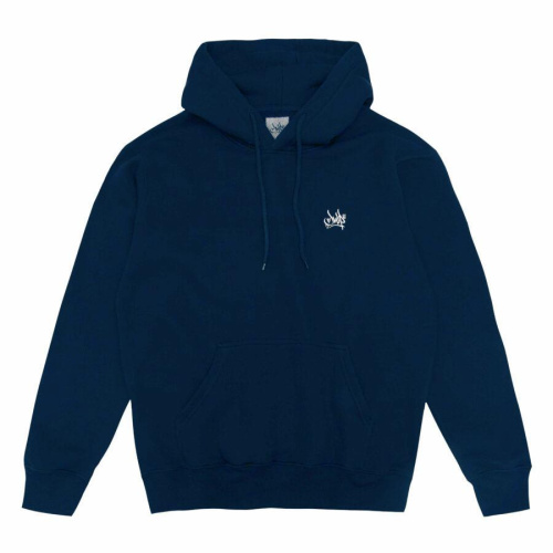 HOODIE LOGO EMBROIDERY NAVY