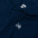 HOODIE LOGO EMBROIDERY NAVY
