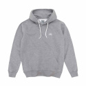 HOODIE LOGO EMBROIDERY GREY