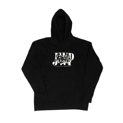 JWP HOODIE JWPxGIFE THROW-UP BLACK