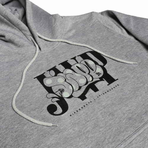 JWP HOODIE JWPxGIFE THROW-UP GREY