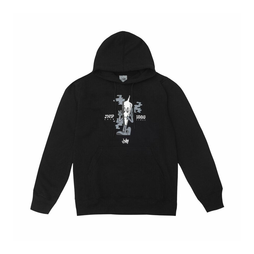 JWP HOODIE BLUNTMAN BLACK