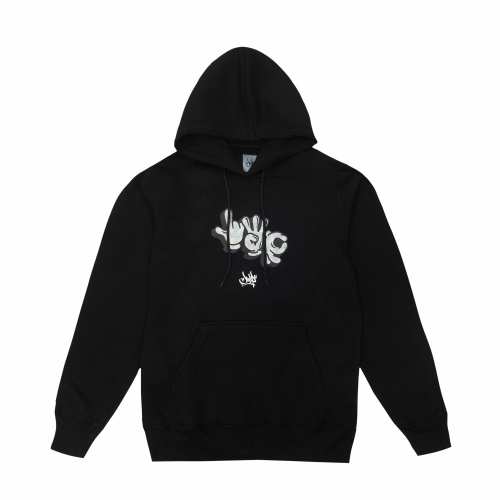 JWP HOODIE BLUNTMAN GREY