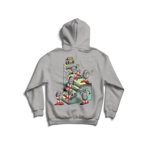 *PREORDER* HOODIE JWP x Bajo grey