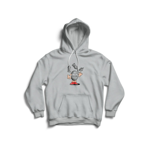 *PREORDER* HOODIE JWP x Bajo grey