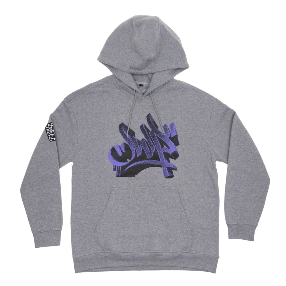 HOODY PURPLE JAY - GRAY