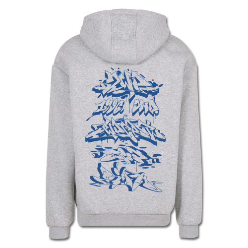 HOODIE JWP x Riam One - OUTLINES grey