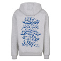 HOODIE JWP x Riam One - OUTLINES grey