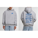 HOODIE JWP x Riam One - OUTLINES grey