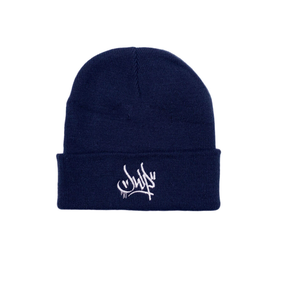 JWP Beanie Embroidery Navy